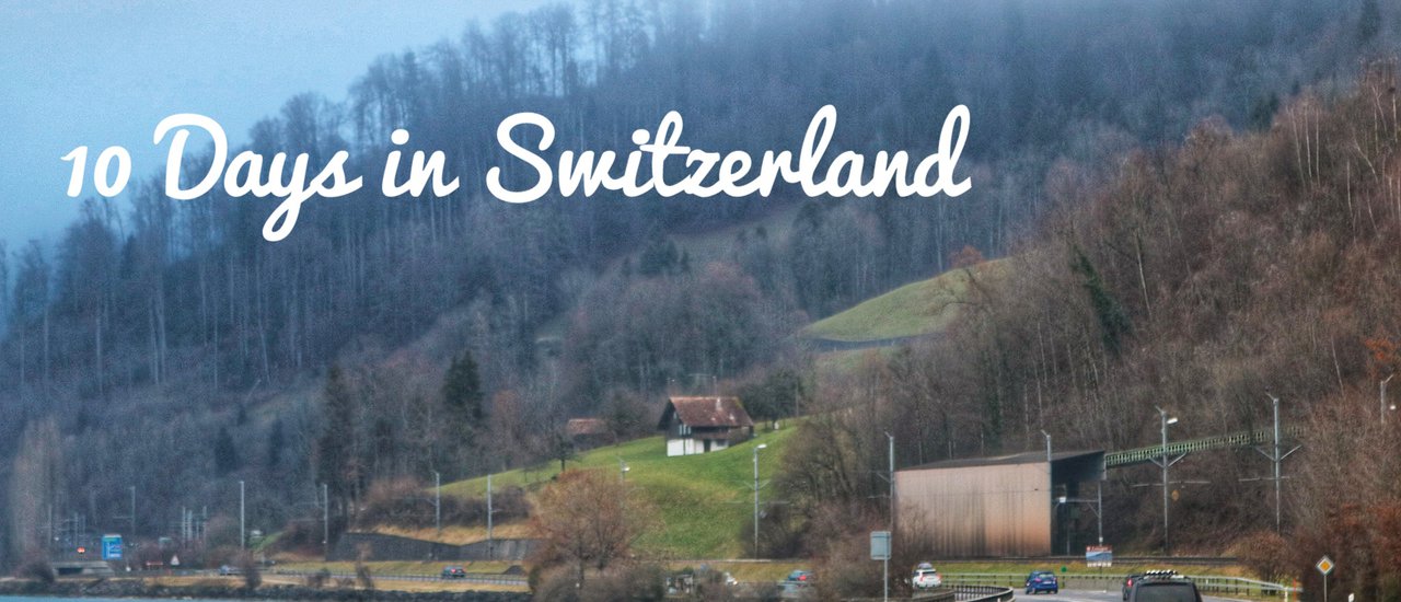 cover 10 Days in Switzerland : Part 1 Swiss Airline - Interlaken - Thun