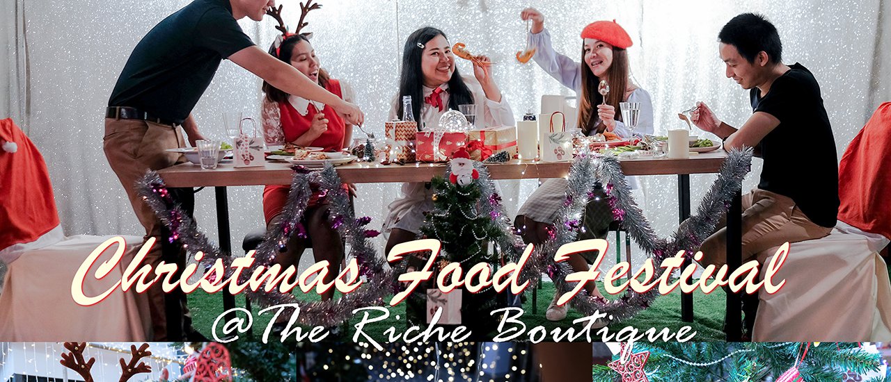 cover บันทึกความทรงจำ Christmas Party ที่ The Riche Boutique Hotel