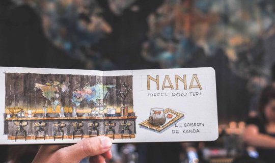 Cover วาดไป เที่ยวไป กินไป : รวมรูปวาด 58 คาเฟ่ในปี 2018...