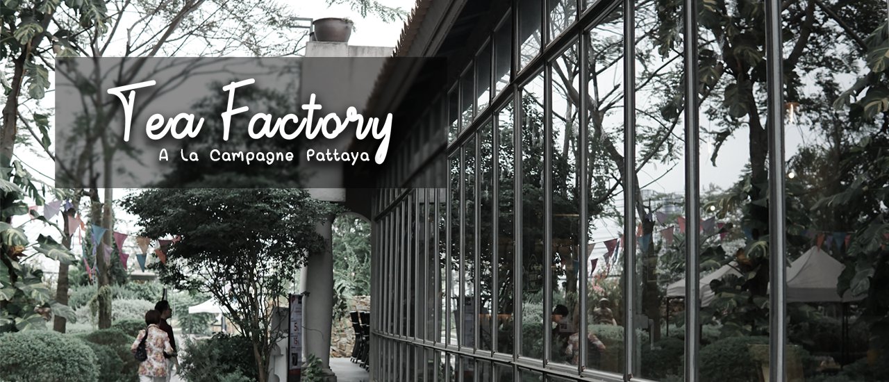 cover Tiew Journey x Tea Factory Pattaya