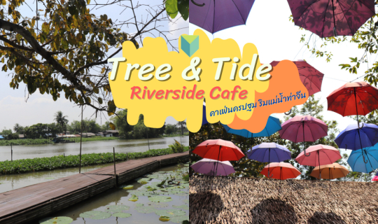 cover Tree & Tide Riverside Café : คาเฟ่ริมแม่น้ำนครชัยศรี จ.นครปฐม