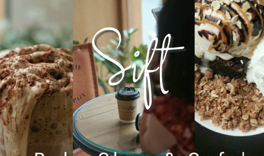 cover รถติดจัง แวะจิบกาแฟกันซะเลยที sift bake shop & cafe