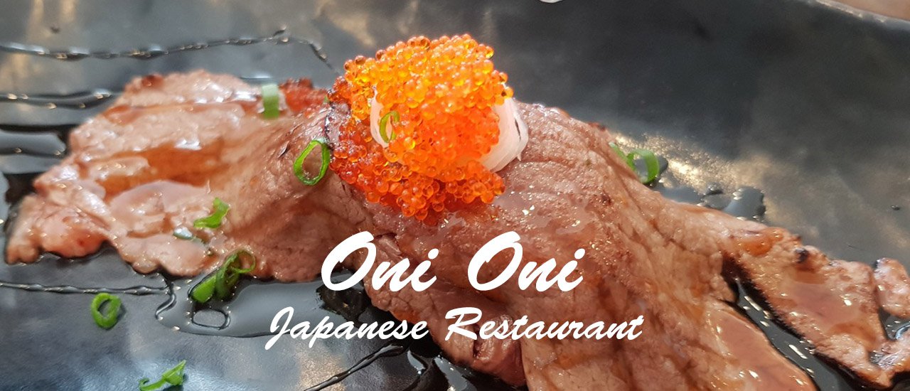 cover ฟิน ม๊ากกกกกกกก ที่ Oni Oni Japanese Restaurant