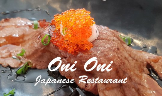 Cover ฟิน ม๊ากกกกกกกก ที่ Oni Oni Japanese Restaurant...
