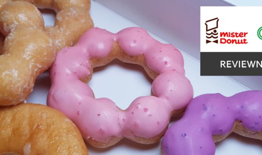 cover Pon De Ring ทั้งลดทั้งแถมสูงสุดเกือบ 49% ที่ Mister Donut เมื่อสั่งผ่าน GrabFood