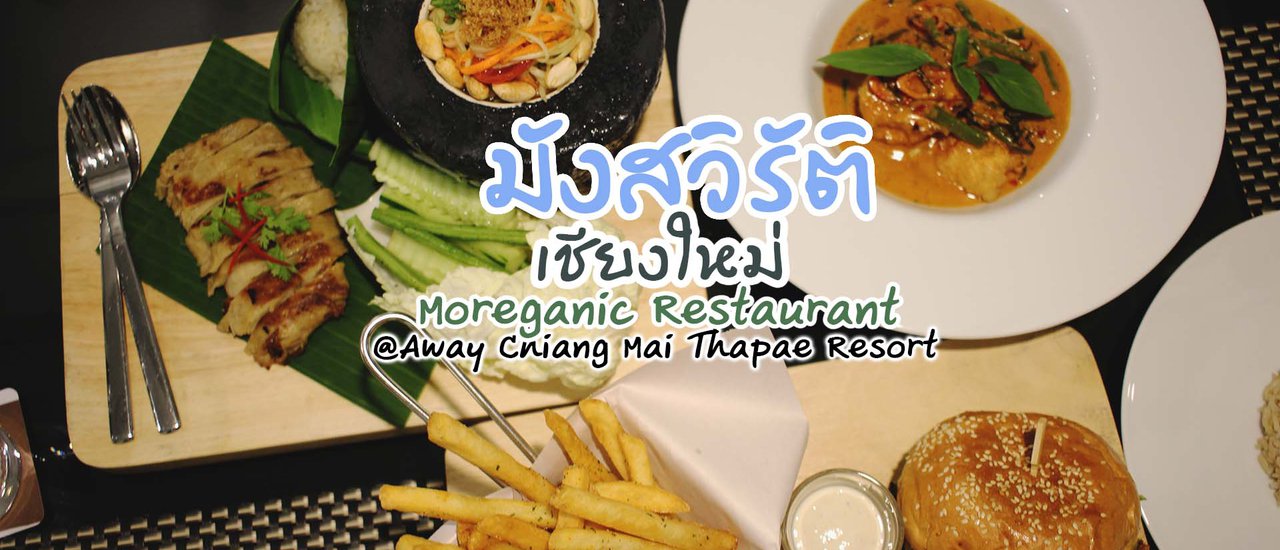cover ร้านอาหารรมังสวิรัติฟิวชั่น ท่าแพ เชียงใหม่