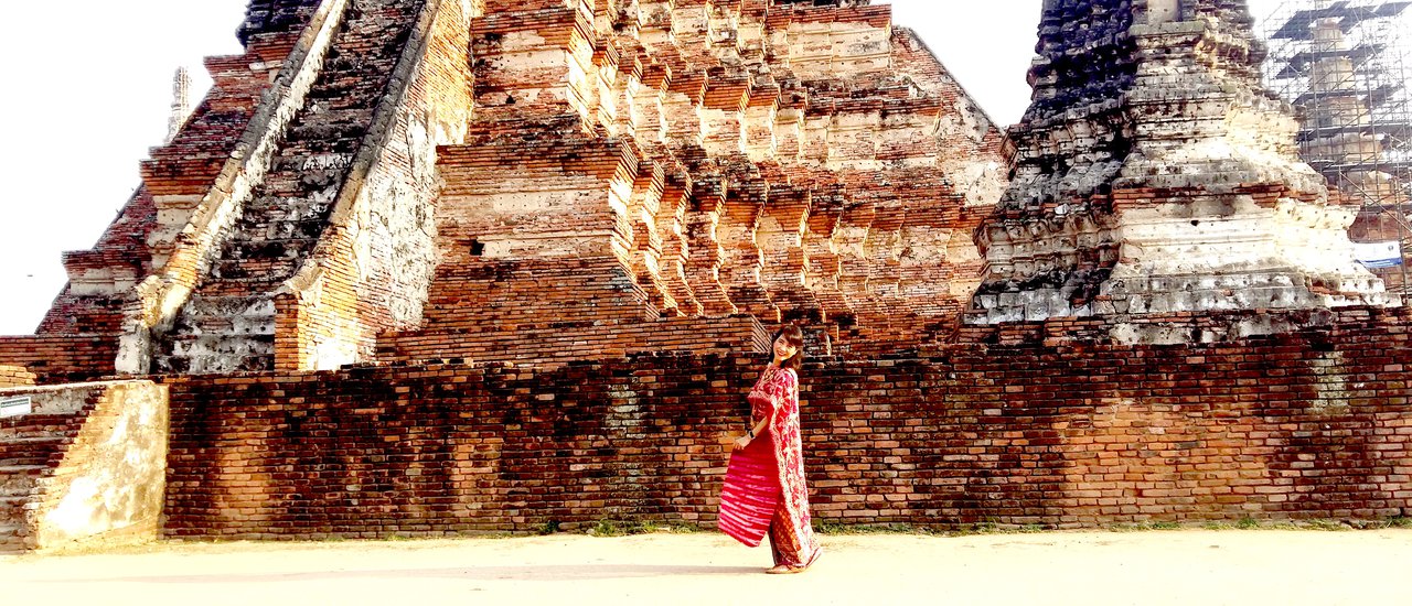 cover ตามรอยละครดัง ใส่ชุดไทยสวยๆเที่ยววัดไชยวัฒนาราม จังหวัดพระนครศรีอยุธยา