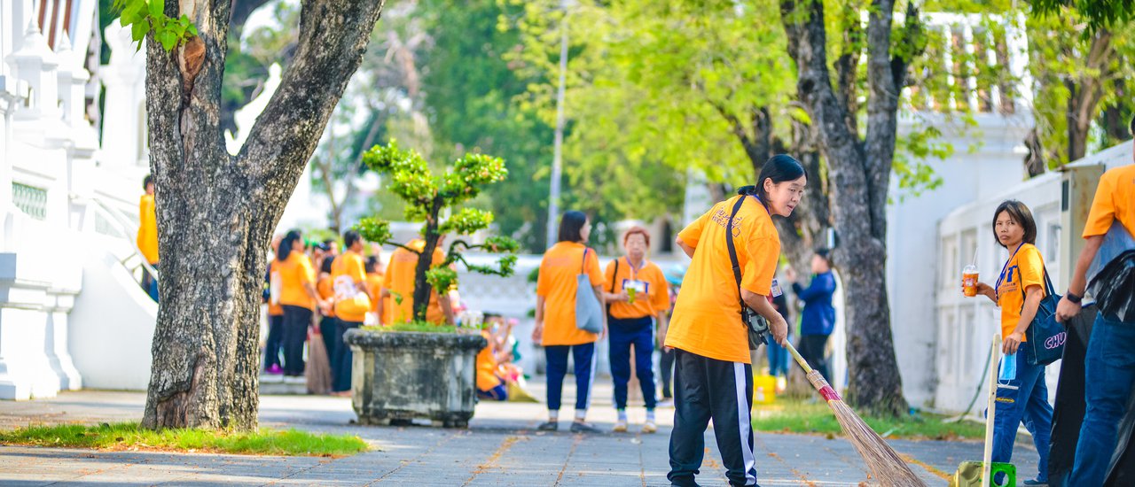 cover รวมพลคนจิตอาสา “ปฏิบัติการ DOT ดี Mission กับกรมการท่องเที่ยว”