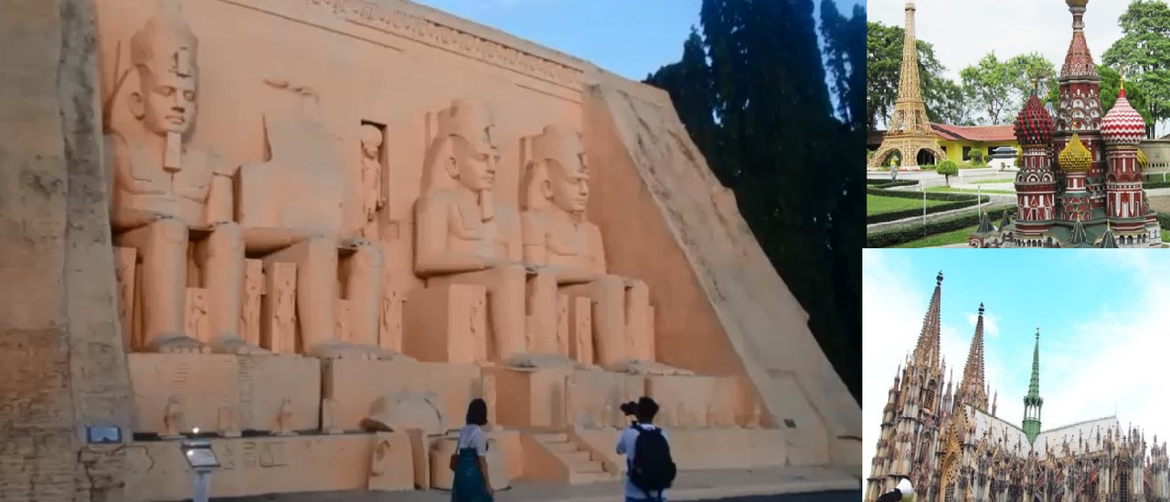 cover มินิสยาม 150 บาท ดูแลนด์มาร์คทั่วโลก