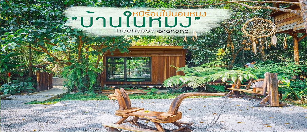 cover หนีร้อนไปนอนหมง กับ บ้านในหมง treehouse @ranong