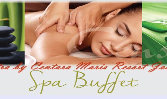 cover Spa  Buffet @ Cense by Spa Cenvaree - Centra by Centara Maris Resort Jomtien