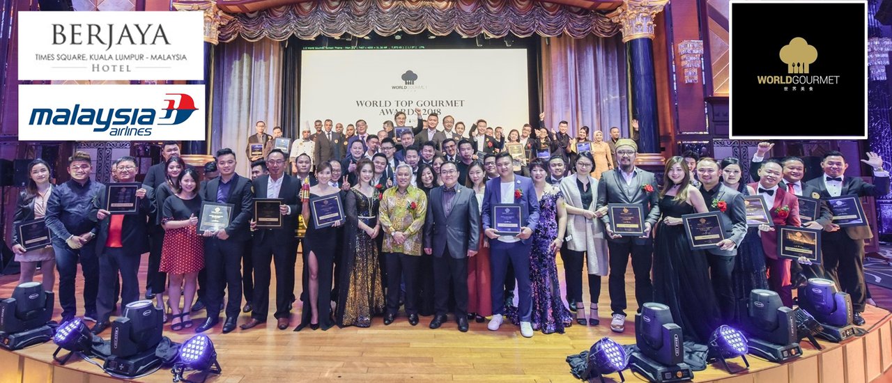cover บรรยากาศงานประกาศรางวัล World Top Gourmet 2018 ที่ Kuala Lumpur, Malaysia