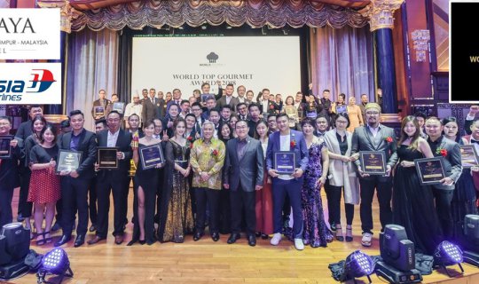 cover บรรยากาศงานประกาศรางวัล World Top Gourmet 2018 ที่ Kuala Lumpur, Malaysia