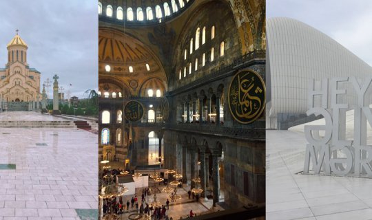 cover Alone in Georgia-Turkey-Azerbaijan