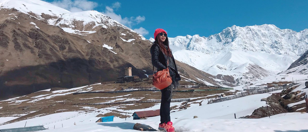 cover จอร์เจีย...วิวแบบไฮโซ แต่ Low budget EP.3 ตอน Ushguli...หมู่บ้านอันไกลโพ้น