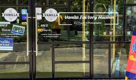 cover Vanila Factory  คาเฟ่ สไตล์ วินเทจ Hua Hin
