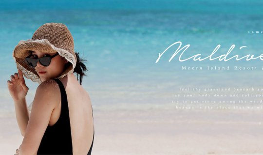 Cover BLUE HEART IN MALDIVES...