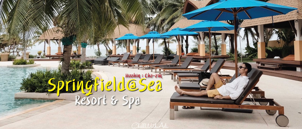 cover Chill on the beach at Springfiled@Sea Resort & Spa Huahin : Cha-am