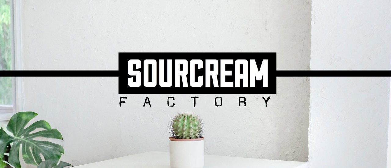 cover SOURCREAM FACTORY คาเฟ่สไตล์มินิมอล ชลบุรี