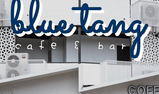 cover # Blue Tang Cafe&Bar คาเฟ่สีขาวสไตล์มินิมอลพัทยา #