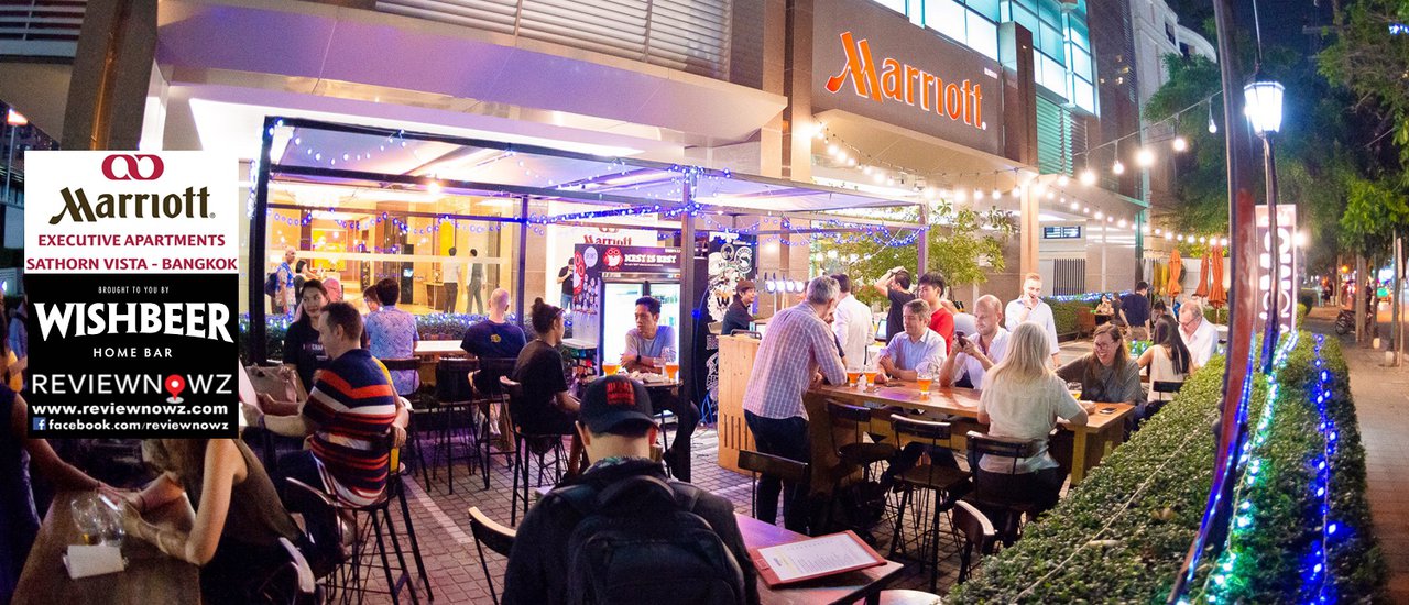 cover ฉลองลานเบียร์ใหม่ล่าสุดลดไปเลย 25% สำหรับคราฟท์เบียร์ทุกตัวที่ Wishbeer Garden @ Marriott Sathorn Vista