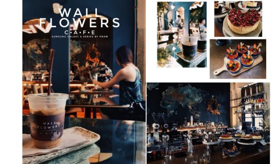 Cover Wallflowers Cafe' คาเฟ่ดอกไม้ซอยนานาย่านเยาวราช...