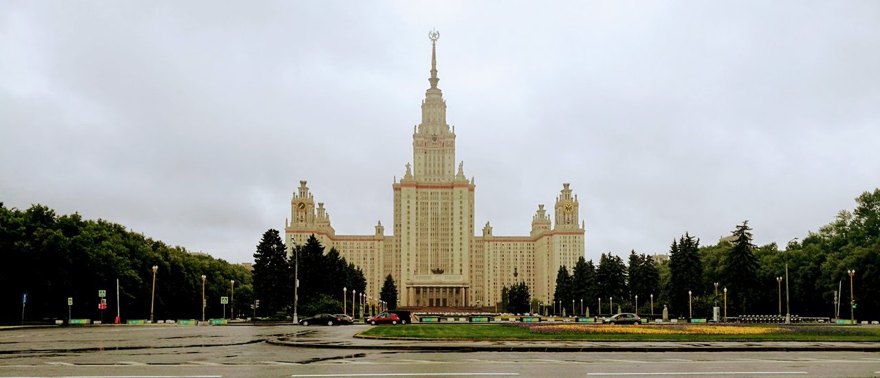 cover Sparrow Hills & Moscow State University