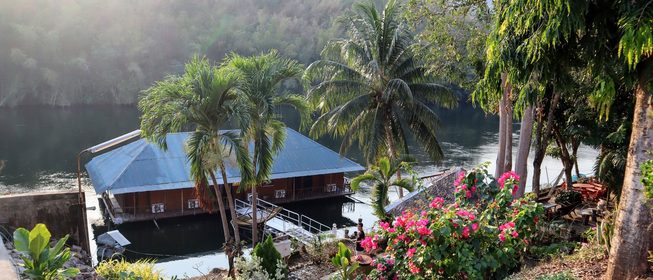 cover RAFT HOUSE IN KANCHANABURI