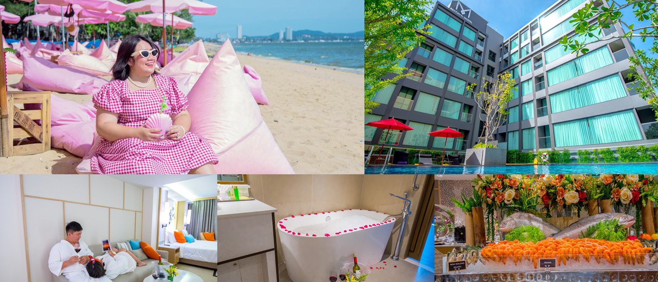 cover หนีเมืองกรุง ไปเที่ยวพัทยากันดีกว่า  @ M Hotel Pattaya