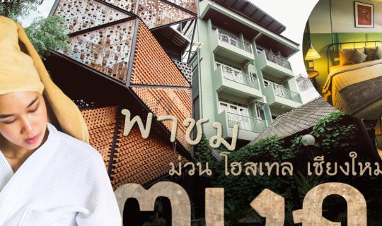 cover รีวิว ม่วน โฮสเทล ที่พักเชียงใหม่ เดิน 1 นาทีถึง "ประตูท่าแพ"