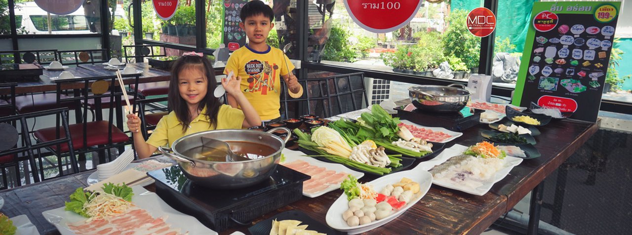 cover ใหม่! ชาบูสุกี้ไม่จำกัดเวลา ราคา ประหยัด! - PK Shabusuki Ram 100 @ รามคำแหงซอย 100