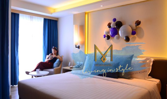 cover Living in style กับที่พักใหม่สไตล์บูทีคใจกลางพัทยา | M PATTAYA HOTEL