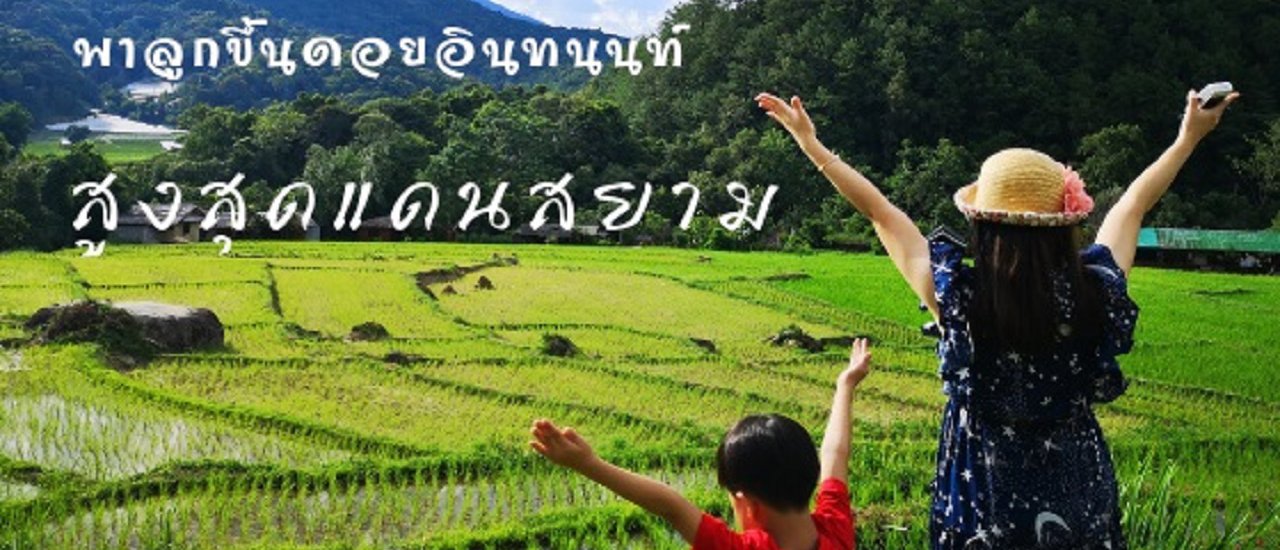 cover พาลูกขึ้นดอยที่สูงที่สุดในประเทศ