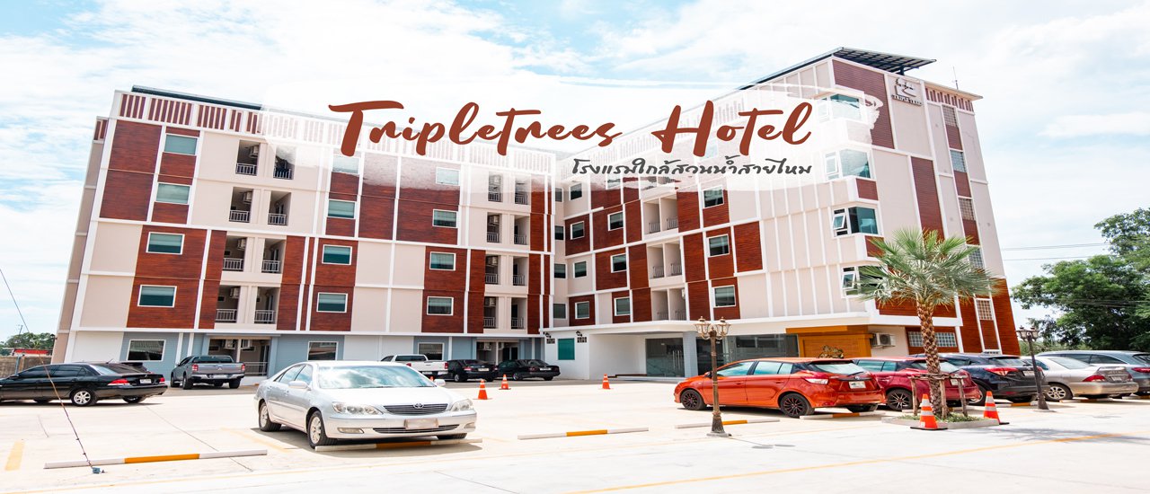 cover รีวิว Triple Trees Hotel ห้องพักรายวันใกล้สวนน้ำสายไหม