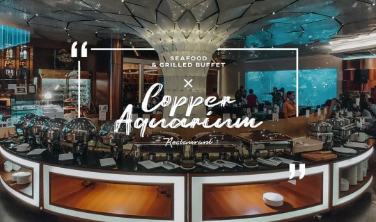 cover Seafood & Grilled Buffet ✕ Copper Aquarium Restaurant