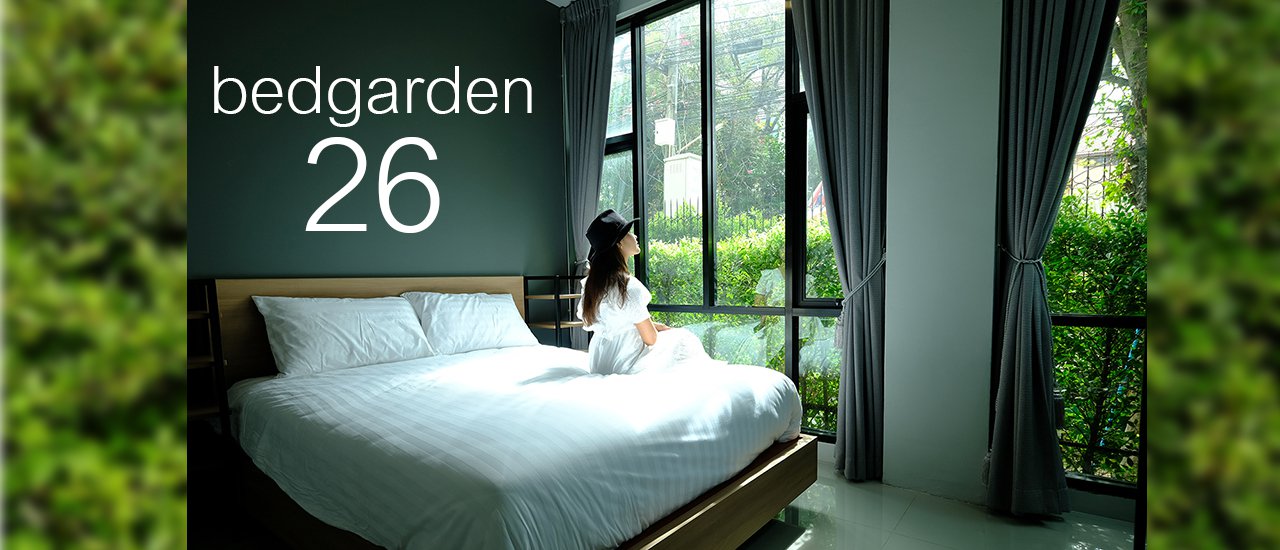 cover ที่พักหลักร้อยใกล้ ราชมัลคลากีฬาสถาน Bedgarden26