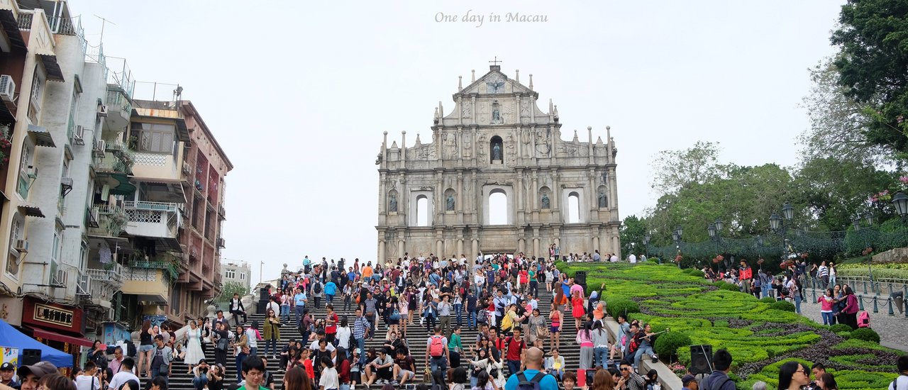 cover หนึ่งวันใน มาเก๊า  (One day in Macau)