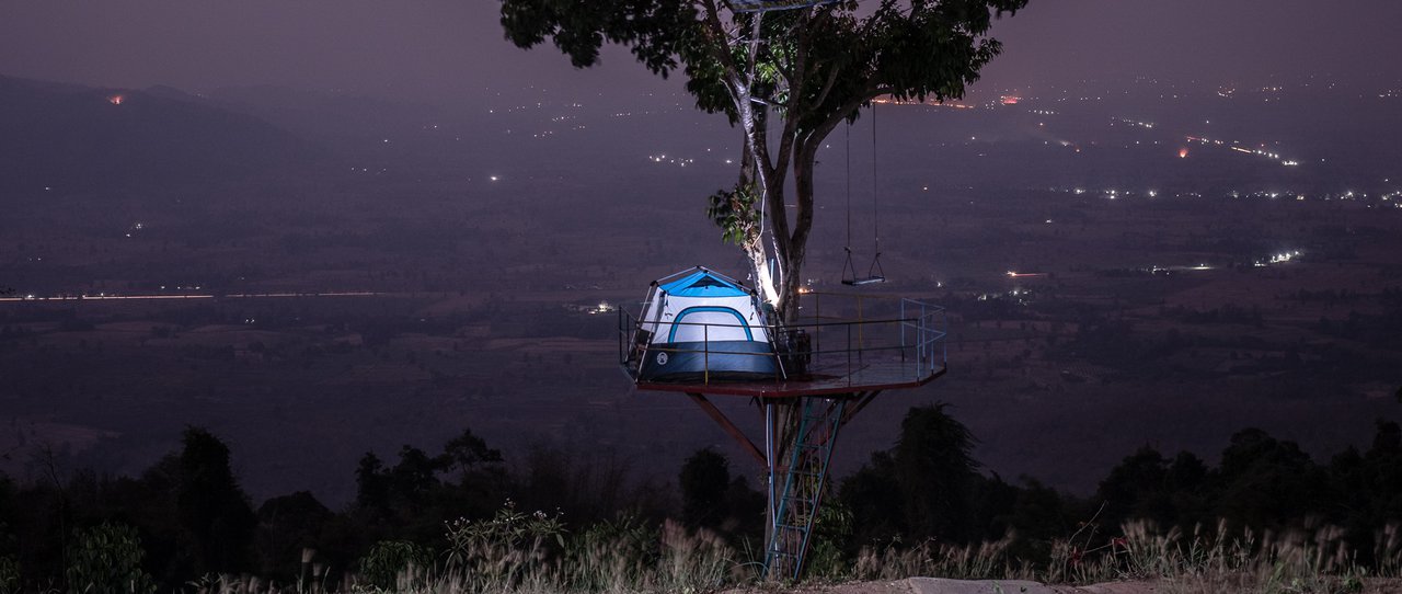 cover Free Day Trip : Camping in the Tree at Noen Maprang • Biking at Thung Salaeng Luang National Park