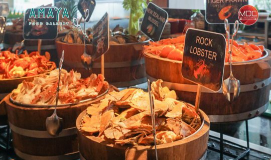 cover Amaya Sunday Brunch -มื้อสายวันอาทิตย์สำหรับครอบครัว! | AMAYA FOOD GALLERY | AMARI BANGKOK WATERGATE