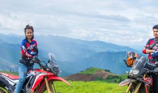 cover CRF250Rally พาเที่ยวแม่ลาน้อยแม่โถ รับประกันความฟิน ดินแดนสวรรค์