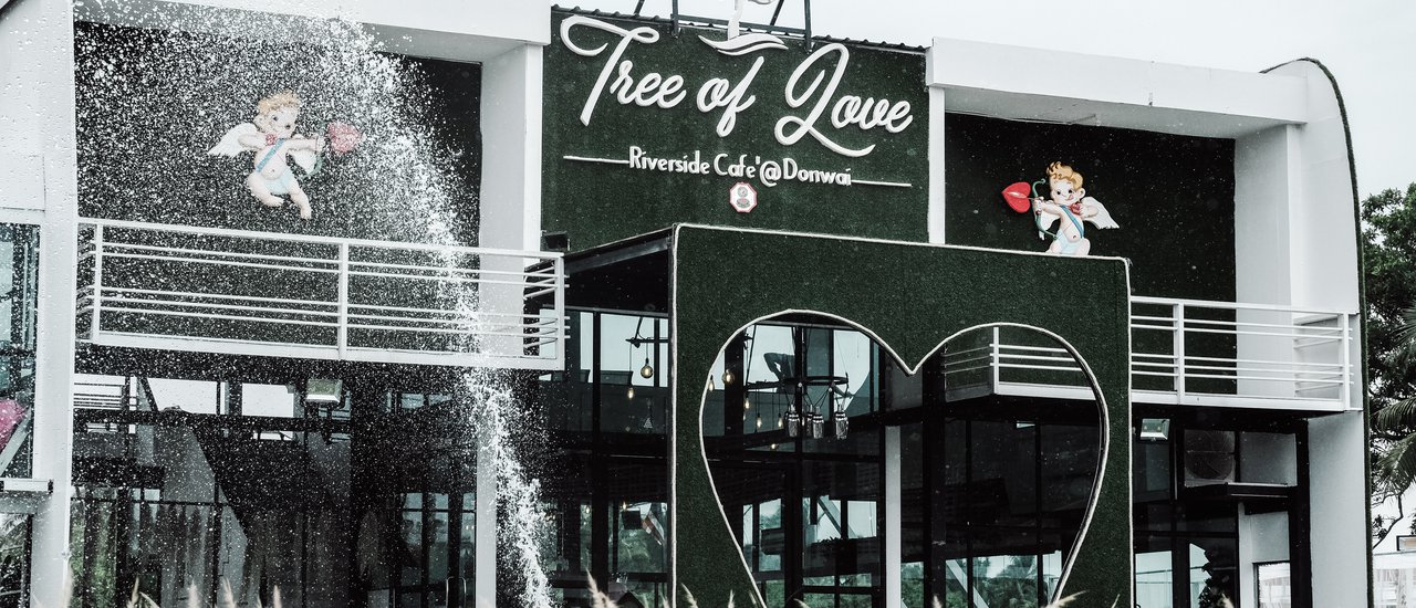 cover คาเฟ่นั่งชิล ริมแม่น้ำท่าจีน Tree of Love Riverside Café
