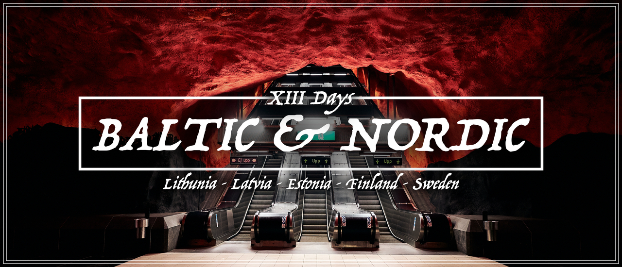 cover ✦ คาบสมุทรบอลติก ✦ แบคแพคเดี่ยว 13 วัน 5 ประเทศ : Part 3 - ฟินแลนด์ 🇫🇮& สวีเดน 🇸🇪
