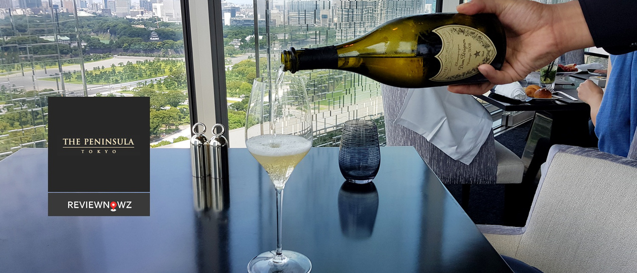 cover ดื่มไม่อั้น Dom Pérignon ชมวิวพระราชวังญี่ปุ่นสุดอลังการพร้อมอาหารชุดที่ Peter @ The Peninsula Tokyo, Japan