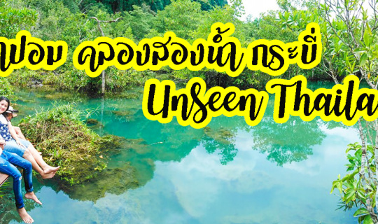 cover #รีวิวที่เที่ยว #UnseenThailand ที่ #ท่าปอม #คลองสองน้ำ #กระบี่ กับน้ำใสๆ สีเขียวมรกต พร้อมปลาที่แหวกว่าย และรากไม้สวยๆ พร้อมเส้นทางศึกษาธรรมชาติป่าถึง 3 ประเภท