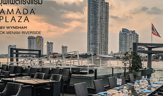 Cover รีวิวบุฟเฟ่ต์โรงแรม บรรยากาศสุดฟินริมแม่น้ำเจ้าพระยา The Terrace@72 ...