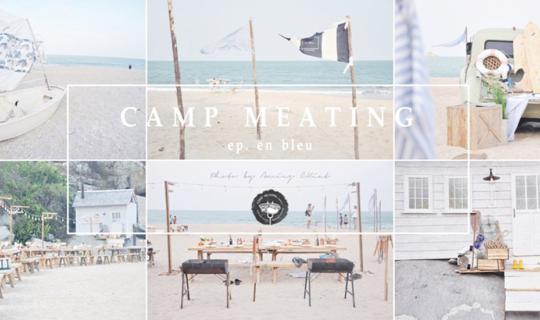 Cover CAMP MEATING EP. EN BLEU...