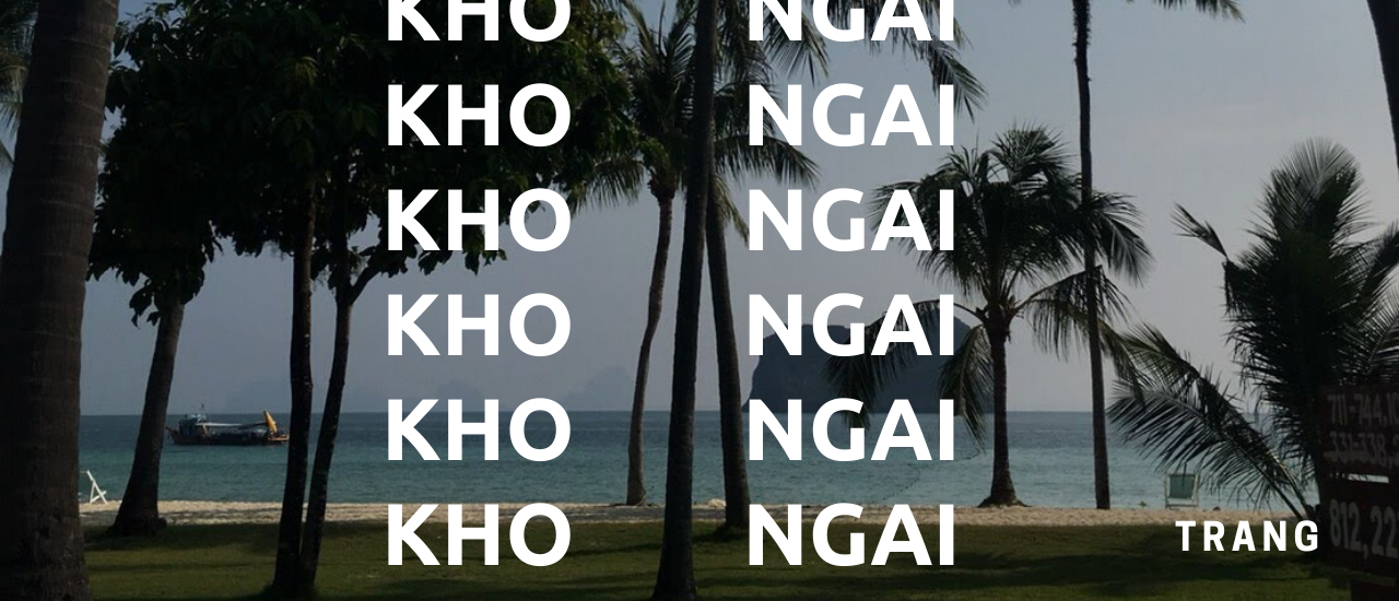 cover "เกาะไหง" รู้งี้ไป(ตรัง)นานแล้ว