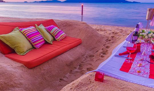 cover Happiness is where we are together “Sea Wrap Restaurant @Peace Resort Samui”