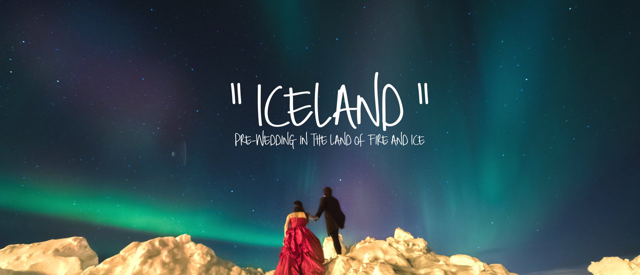 cover Aurora Pre-Wedding : Winter in Iceland with Drone !! / on Motorhome / Around the Island for 14 Days with 6x,xxx THB Budget