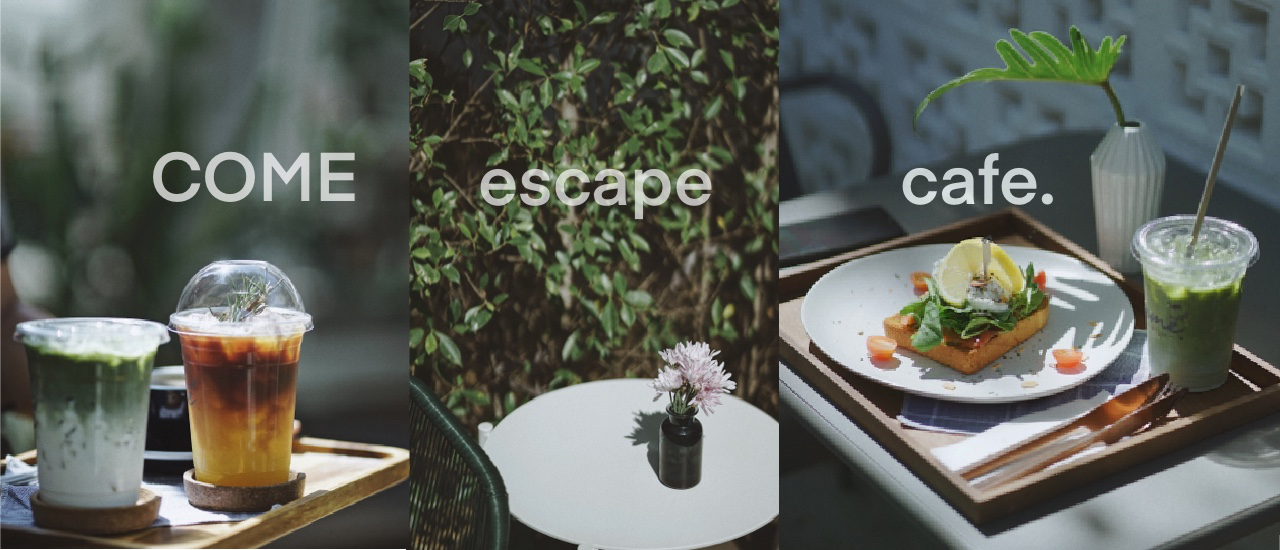 cover คาเฟ่ถ่ายรูปสุดชิคที่ COME Escape cafe @ราชพฤกษ์